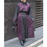 チェーン付ジャガード切替スカート | axes femme | 詳細画像8