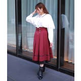 チェーン付き配色使いスカート | axes femme | 詳細画像10 