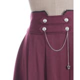 チェーン付き配色使いスカート | axes femme | 詳細画像15 