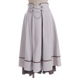 チェーン付き配色使いスカート | axes femme | 詳細画像16 