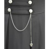 チェーン付き配色使いスカート | axes femme | 詳細画像6 