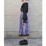 サス付レースアップスカート | axes femme | 詳細画像2 