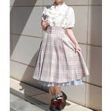 ベージュ | サス付レースアップＳＫ | axes femme