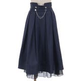 チェーン付ダブルボタンスカート | axes femme | 詳細画像10 