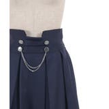 チェーン付ダブルボタンスカート | axes femme | 詳細画像13 