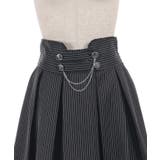 チェーン付ダブルボタンスカート | axes femme | 詳細画像22 