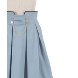 チェーン付ダブルボタンスカート | axes femme | 詳細画像27 