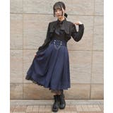 チェーン付ダブルボタンスカート | axes femme | 詳細画像9 