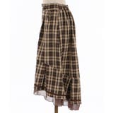 チェックフィッシュテールスカート | axes femme | 詳細画像12