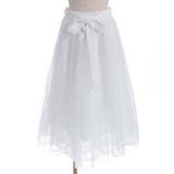 レース×チュールスカート | axes femme | 詳細画像15