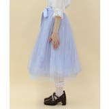レース×チュールスカート | axes femme | 詳細画像2