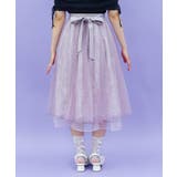 レース×チュールスカート | axes femme | 詳細画像8