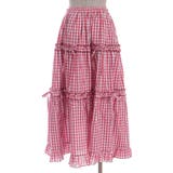 ギンガムティアードスカート | axes femme | 詳細画像27 