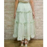 ギンガムティアードスカート | axes femme | 詳細画像3 