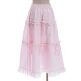 ギンガムティアードスカート | axes femme | 詳細画像9 