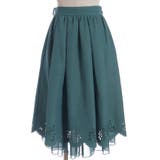 スカラップ×カットワークスカート | axes femme | 詳細画像16 