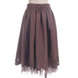 スカラップ×カットワークスカート | axes femme | 詳細画像7 