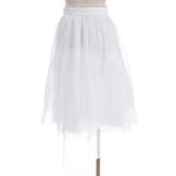 レース×チュールイレヘムスカート | axes femme | 詳細画像19