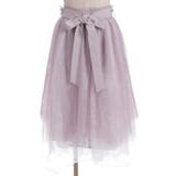 レース×チュールイレヘムスカート | axes femme | 詳細画像24