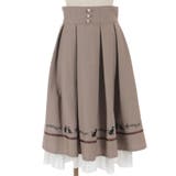 ネコ×楽譜刺繍スカート | axes femme | 詳細画像18 