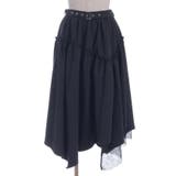 ベルト付イレヘムロングスカート | axes femme | 詳細画像19 