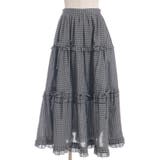 リボン付ロングティアードスカート | axes femme | 詳細画像17 