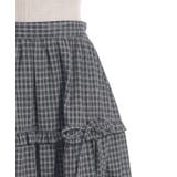 リボン付ロングティアードスカート | axes femme | 詳細画像20 