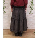 リボン付ロングティアードスカート | axes femme | 詳細画像4 