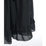 シアーギンガムティアードスカート | axes femme | 詳細画像22 