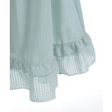 シアーギンガムティアードスカート | axes femme | 詳細画像28 