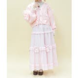 シアーギンガムティアードスカート | axes femme | 詳細画像8 