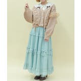 シアーギンガムティアードスカート | axes femme | 詳細画像9 