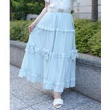 サックス | シアーギンガムティアードＳＫ | axes femme