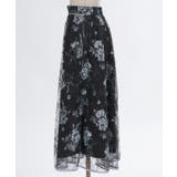 フラワー柄レーシーロングスカート | axes femme | 詳細画像14