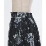 フラワー柄レーシーロングスカート | axes femme | 詳細画像20