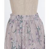 フラワー柄レーシーロングスカート | axes femme | 詳細画像30