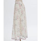 フラワー柄レーシーロングスカート | axes femme | 詳細画像5