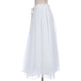 チュール×レースロングスカート | axes femme | 詳細画像11