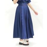 紺 | ジャカード×プリーツスカート | axes femme