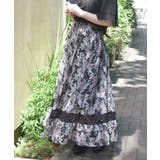 フラワープリントスカート | axes femme | 詳細画像7 