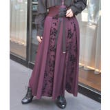 パープル | 編上フロッキー切替SK | axes femme