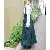 サス付プチローズ刺繍スカート | axes femme | 詳細画像2