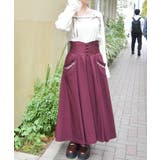 サス付プチローズ刺繍スカート | axes femme | 詳細画像6