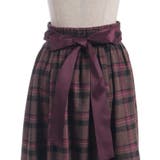 起毛チェック柄ロングスカート | axes femme | 詳細画像16 