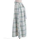 起毛チェック柄ロングスカート | axes femme | 詳細画像19 