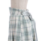 起毛チェック柄ロングスカート | axes femme | 詳細画像24 