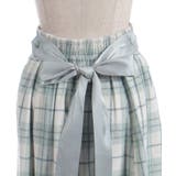 起毛チェック柄ロングスカート | axes femme | 詳細画像25 