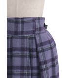 起毛チェック柄ロングスカート | axes femme | 詳細画像29 