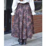 フローラルプリントスカート | axes femme | 詳細画像3