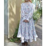 チェック×フラワー柄スカート | axes femme | 詳細画像9